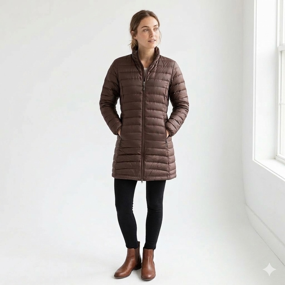 Patagonia Women's Down Filled Urban Ultralight Parka - Chocolate Brown, Small